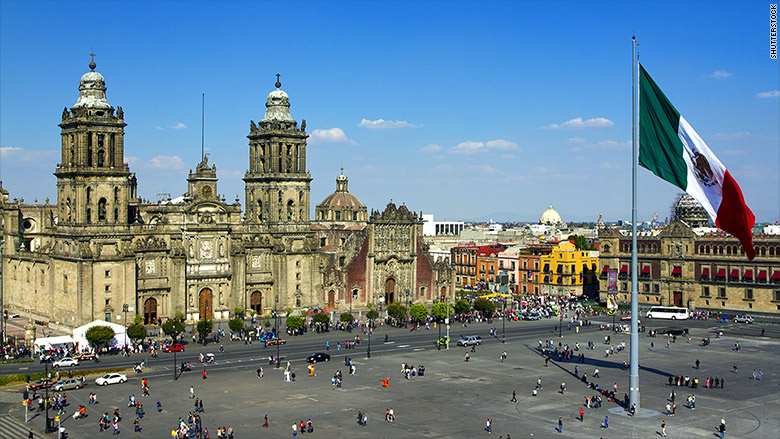 Ake_su_najnavstevovanejsie_turisticke_destinacie_sveta_2017_Mexiko
