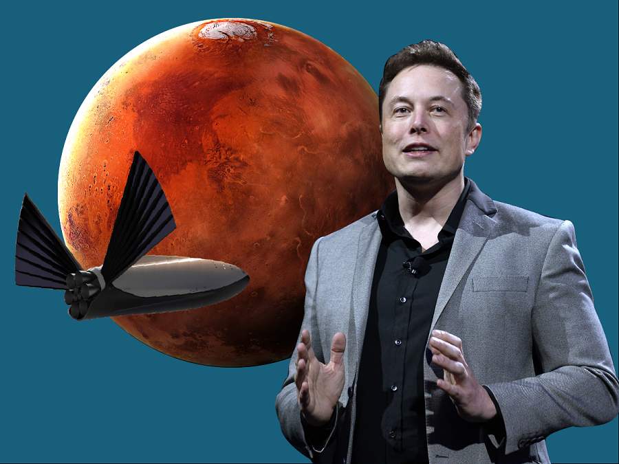 Elon Musk a SpaceX plánujú kolonizovať Mars.