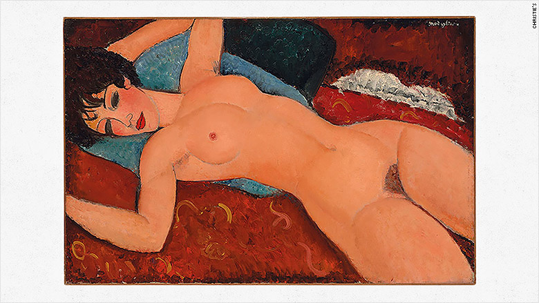 „Ležiaci akt“ Amedea Modiglianiho sa v roku 2015 predal za rekordných $170 miliónov.