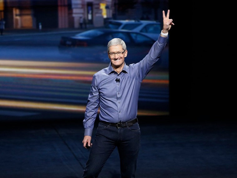 Generálny riaditeľ spoločnosti Apple Tim Cook.