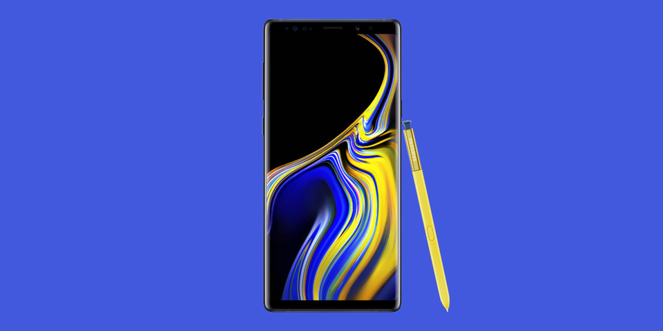 Samsung Galaxy Note 9.