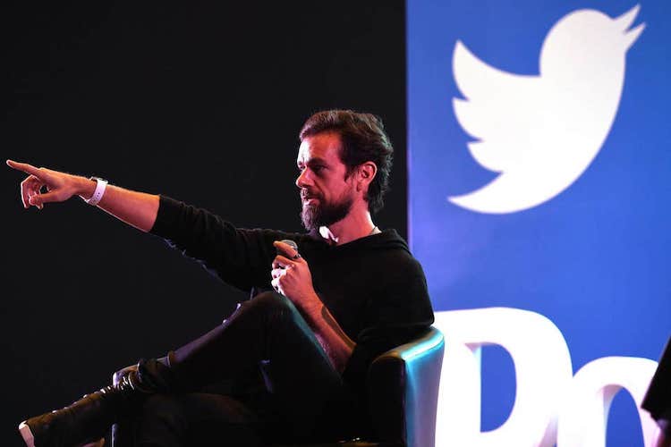 Jack Dorsey - CEO spoločnosti Twitter.