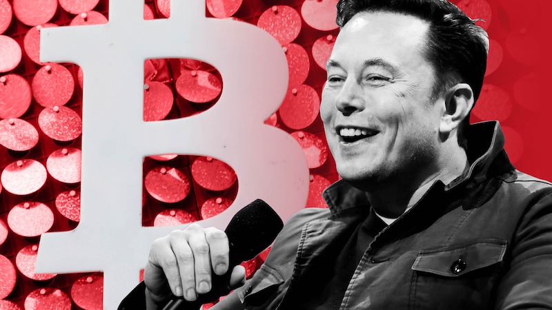 Elon Musk a Bitcoin.