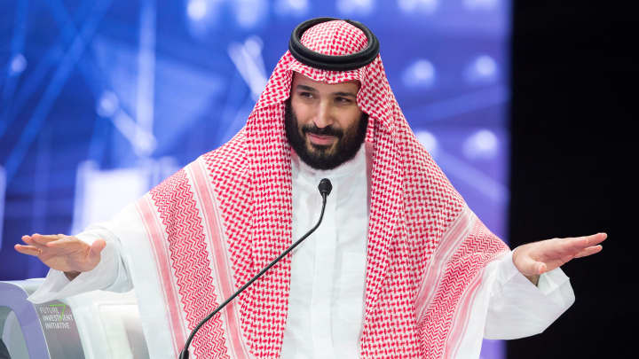 Princ Mohammed bin Salman.