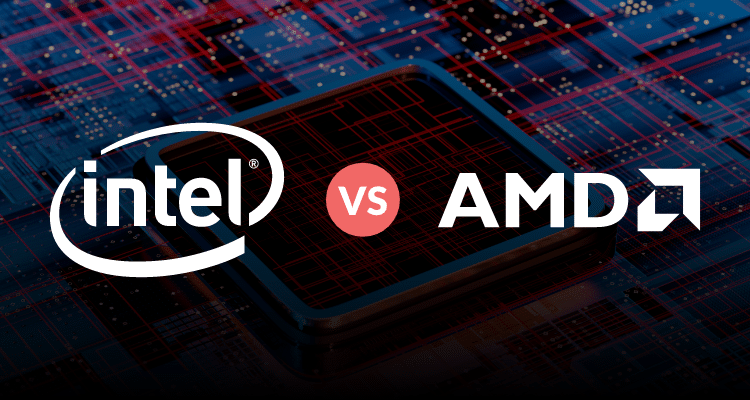 Konkurencia medzi spoločnosťami AMD a Intel.