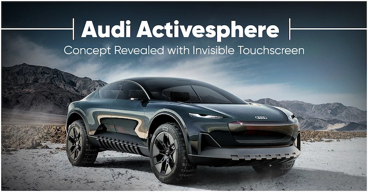 Koncepčný elektromobil Audi Activesphere.